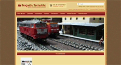 Desktop Screenshot of magazintrenulete.ro